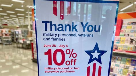 military discount stores.